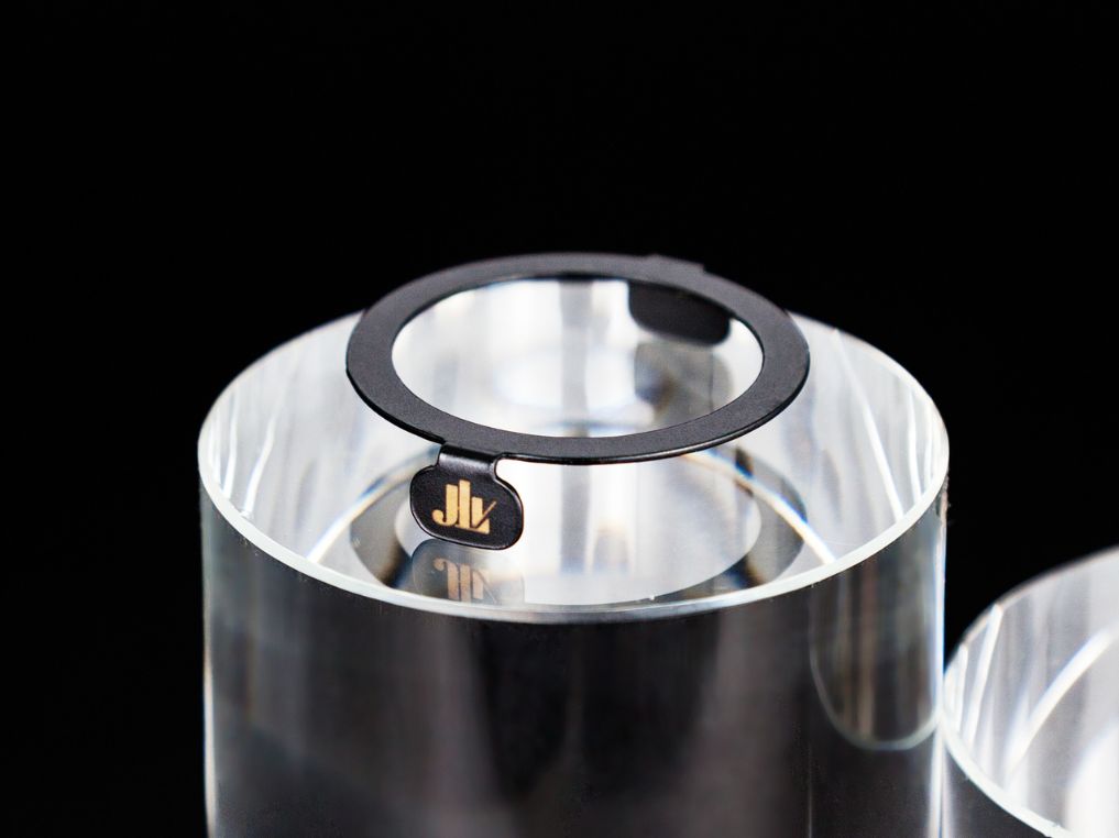 Photo Bague Phonique JLV black edition pour saxophones alto, ténor et baryton