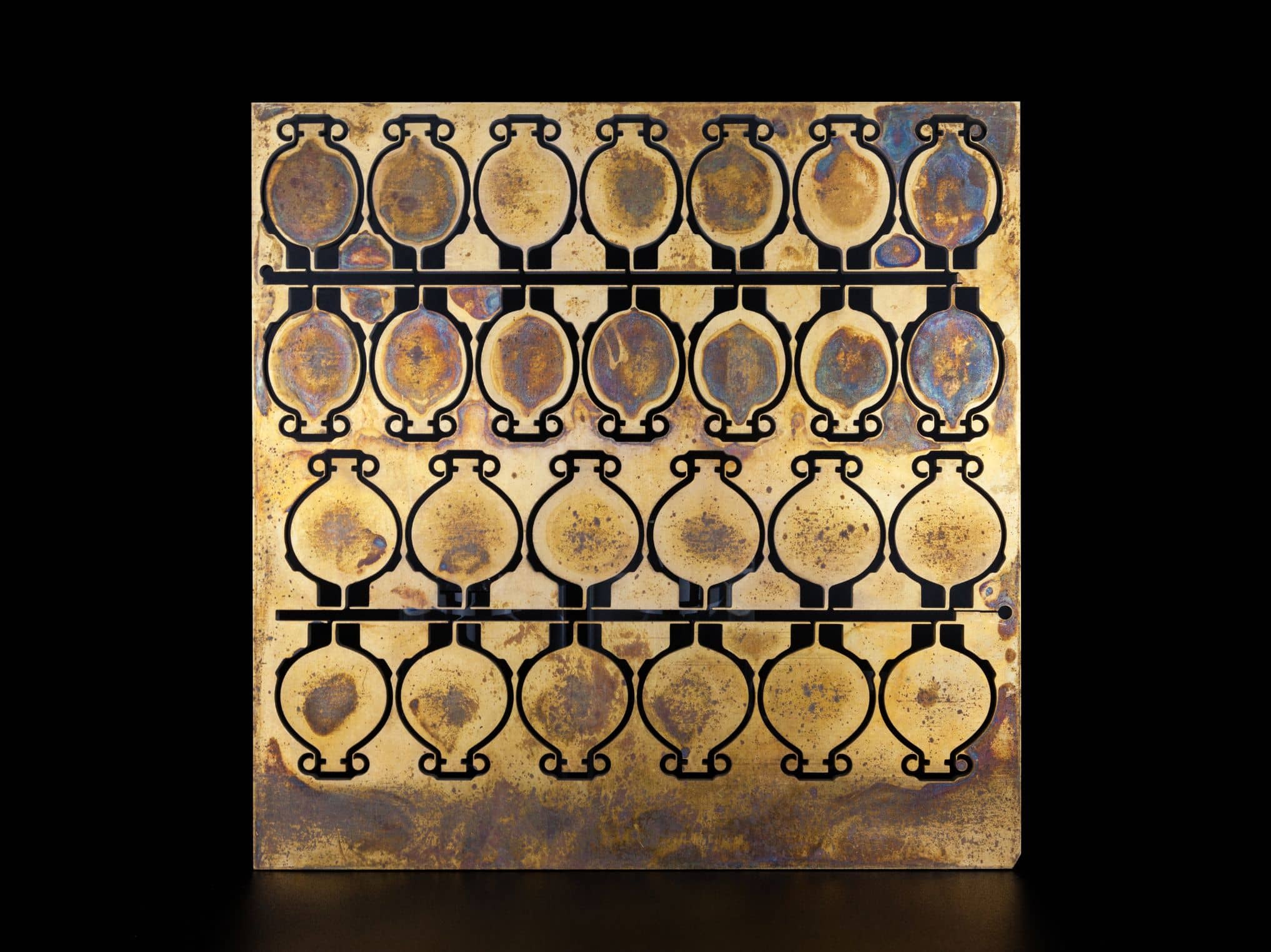 Tole laiton découpée pour la fabrication des Ligatures JLV