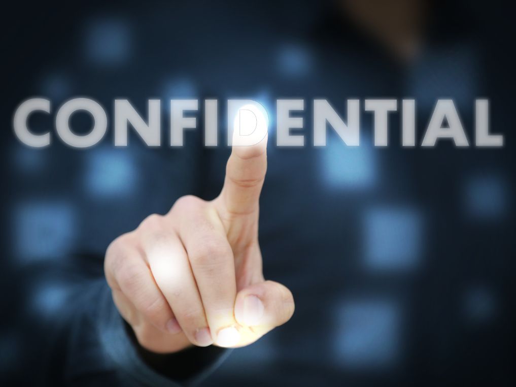 Visuel confidentialité des données personnelles