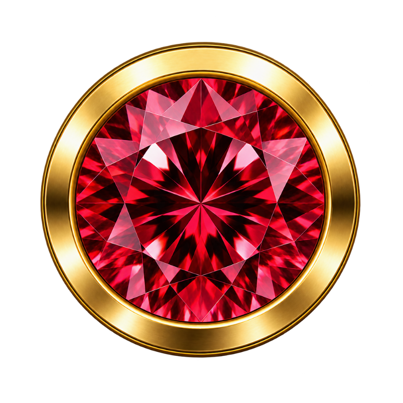 Strass rubis