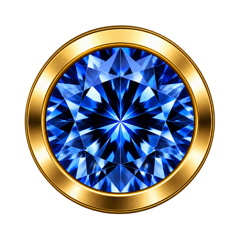 Strass saphir